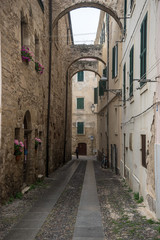 Altstadt von Alghero, Sardinien, Italien