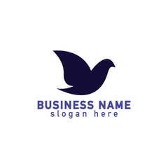 Dove Logo Icon Vector