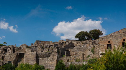 The City Ancient Pompeii, Historic Landmark  in Italy 
