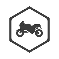 ikona sześciobok z zaokrąglonymi wewnątrz krawędziami © vempireart