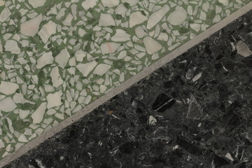 floor marble with back green and white color