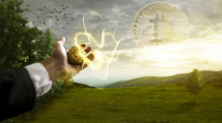 Bitcoin/Gold Rush