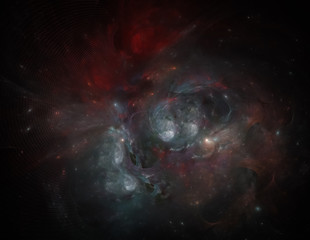 fractal space nebula