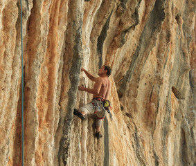 Sport climbing on Majorca