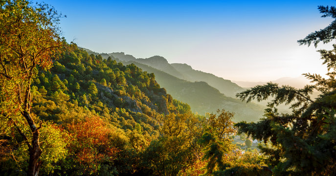 Sierra Of Cazorla Landscape,Spain