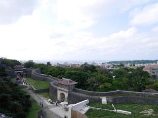 首里城からの景色