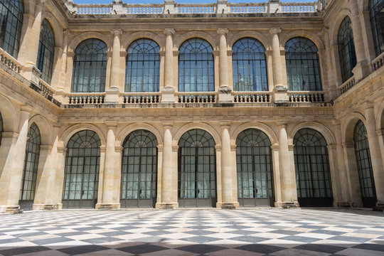 The main courtyard of the General Archive of the Indies