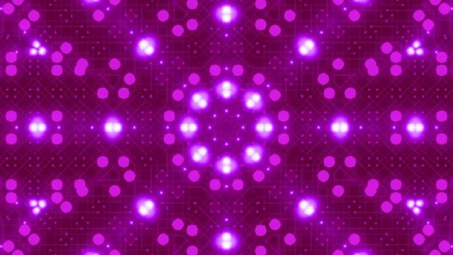 purple abstract background, moving shapes and flashing light, loop