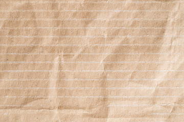 Fototapeta premium Recycle brown paper crumpled texture,Old paper surface for background