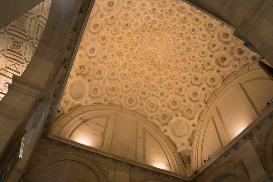 A ceiling of the General Archive of the Indies