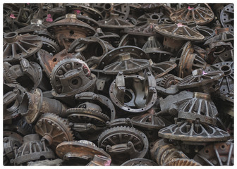 Recycled truck gears