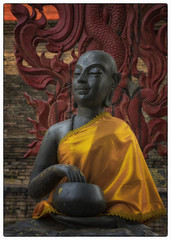 Buddhist statue Chiang Mai Lanna Thailanad