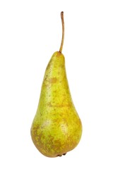 Pear on white