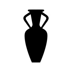 Antique clay jar, shade picture