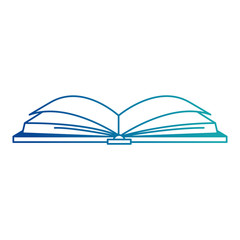 text book isolated icon