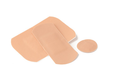 Verschiedene Wundpflaster