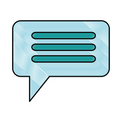 speech bubble isolated icon