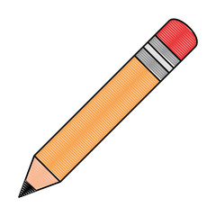 pencil school isolated icon