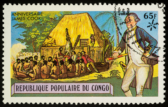 Captain James Cook In Polynesia