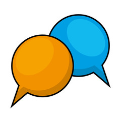 speech bubble isolated icon