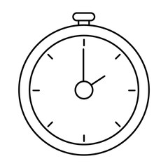 chronometer timer isolated icon