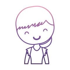 ballerina girl icon over white background vector illustration