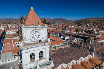 Obraz premium Catedral Metropolitana in Sucre, Bolivia