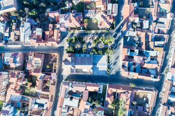 Urban view of Sucre, Bolivia