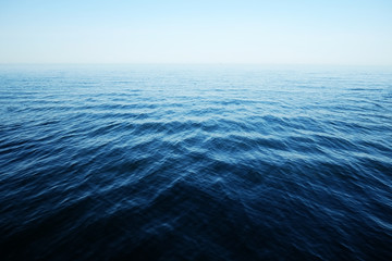 Blue sea background