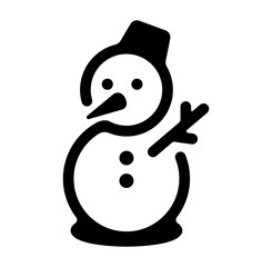 snowman / winter / christmas icon
