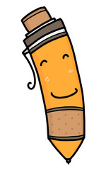 pen cartoon / vector and illustration, hand drawn style, isolated on white background.