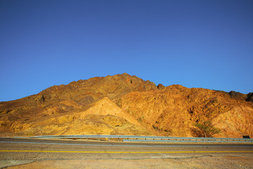 Fototapeta premium Mountains in the Desert of Negev, Israel