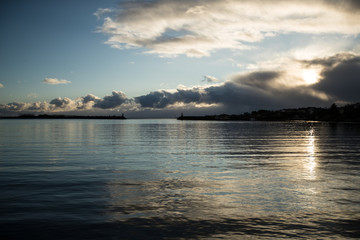 Peaceful harbour on Lofoten