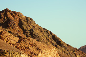 Mountains in the Desert of Negev, Israel