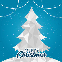 merry christmas greeting card vector illustration graphic design