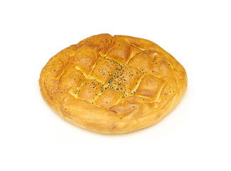 ramadan bread pide Ramadan Pita Traditional Turkish bread for holy month Ramadan.