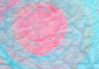 Abstract hand painted background. Decorative chaotic colorful texture for design. Hand drawn picture on paper. Handmade overlay backdrop. Bright artistic painting.