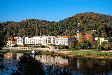 Elbufer in Bad Schandau