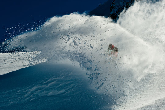 Snowboard freeride