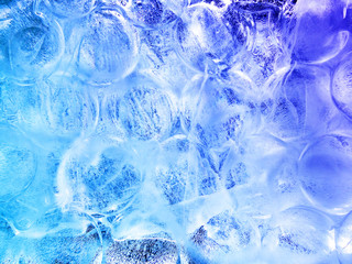 Ice textured background.