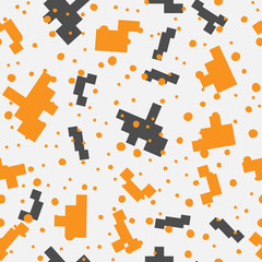 Seamless Pixel Art Elements of Design