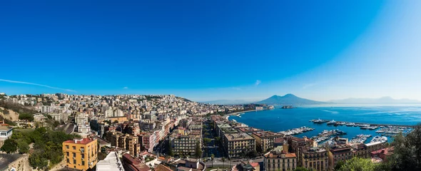 Wandaufkleber Neapel Übersicht © Vito Fusco