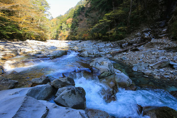 愛媛県久万高原町　面河渓　蓬莱渓