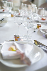 Wedding table decoration