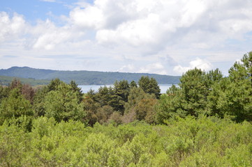 Fototapeta na wymiar Lago de Zirahuén