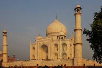 Fototapeta na wymiar India Agra Taj Mahal