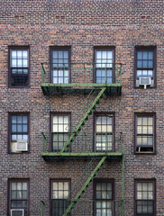 Old apartment building Manhattan, New York City