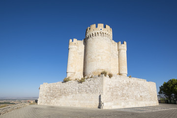 Fototapeta na wymiar Castle of Peñafiel of Spain