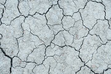 Severely dried cracked earth the concept of global drought, natural disasters, environmental problems, drought