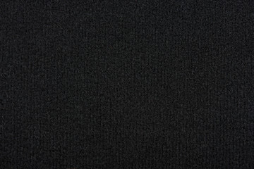 Texture of black cloth